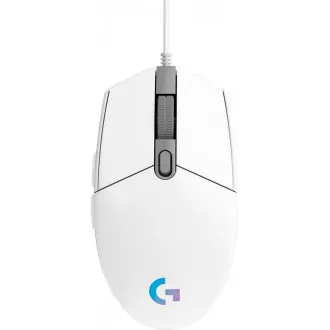 Logitech G102 LIGHTSYNC Gaming-Maus der 2. Generation, USB, EER, Weiß Logitech G102 LIGHTSYNC Gaming-Maus der 2. Generation, USB, EER, Weiß