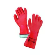ZARO WINTER Handschuhe, Winter, PVC getaucht, orange, Gr. 11