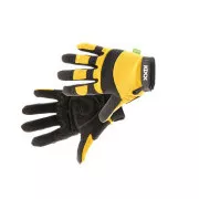 BRICK Handschuhe kombiniert gelb 10