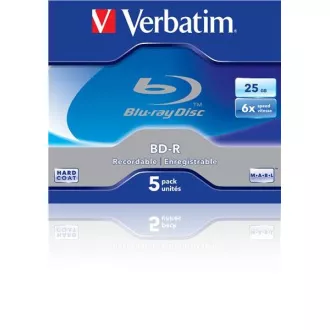 VERBATIM BD-R SL (5er-Pack) Blu-Ray / Jewel / 6x / 25GB
