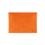A5 Umschlag mit orangem Neo Colori Druck