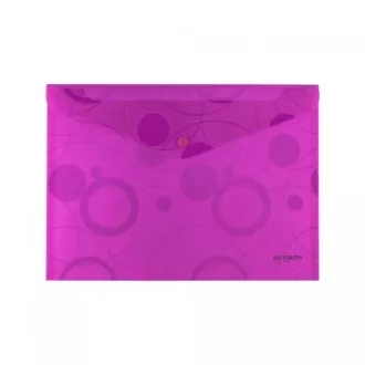 A5 Umschlag mit pinkem Neo Colori Druck