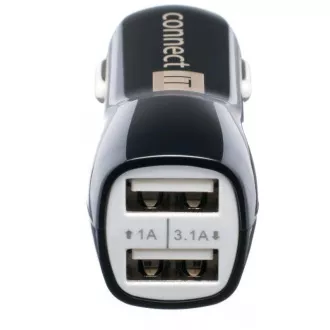 CONNECT IT USB PREMIUM Universal-Autoladegerät (2x USB 3, 1A und 1A., Autoadapter CL)