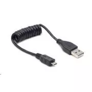 GEMBIRD MicroUSB auf USB Kabel, 60cm, schwarz