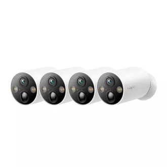 TP-Link Tapo C425 Set 4x Außenkamera C425 (4MP, 2K QHD, 1440p, IR 15m, WiFi, micro SD Karte, IP66)
