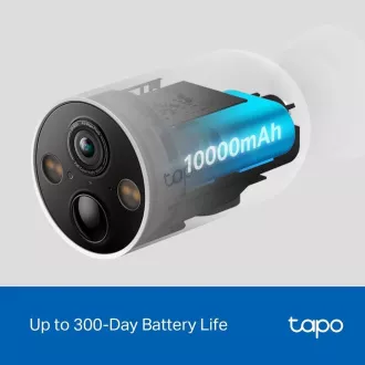 TP-Link Tapo C425 Außenkamera (4MP, 2K QHD, 1440p, IR 15m, WiFi, micro SD Karte, IP66)