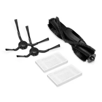 TP-Link Tapo RVA105 Ersatzteilset (1x Bürste, 2x Seitenbürste, 2x HEPA-Filter) für Tapo RV30 Max Plus, Tapo RV20 Max Plus