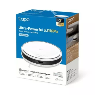 TP-Link Tapo RV20 Max Staubsaugerroboter mit Wischmopp (LiDAR, 2, 4 GHz, BT, weiß)