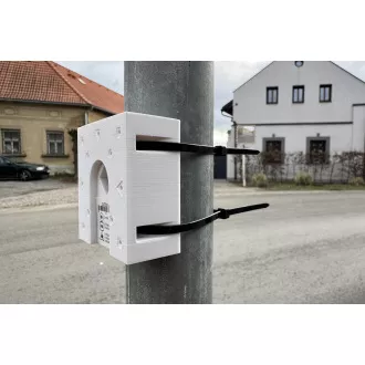 TP-LINK Kameramontage-Adapter D-TC3XX-C, D-TC5XX-C, D-TC5XX-CL für Masthalterung (60-130mm), weiß mit Kabelabdeckung(1Stk)