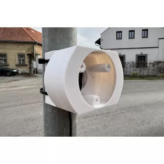 TP-LINK Kameramontage-Adapter D-TC3XX-C, D-TC5XX-C, D-TC5XX-CL für Masthalterung (60-130mm), weiß mit Kabelabdeckung(1Stk)