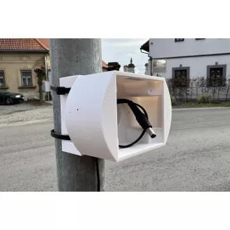 TP-LINK Kameramontage-Adapter D-TC3XX-C, D-TC5XX-C, D-TC5XX-CL für Masthalterung (60-130mm), weiß mit Kabelabdeckung(1Stk)