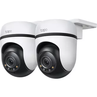 TP-Link Tapo C510W(2er-Pack) Outdoor-Außenkamera, (3MP, PTZ, 2K 1296p, WiFi, IR 30m, micro SD-Karte)