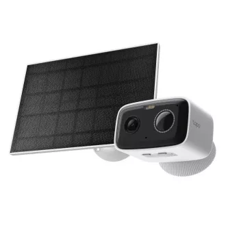 TP-Link Tapo C400 KIT Außenkamera, Solarpanel (2MP, 1080p, IR 10m, WiFi, micro SD Karte, IP65)