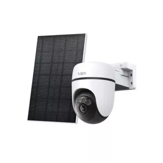 TP-Link Tapo C630 KIT Außenkamera, Solarpanel (5MP, 3K, 1620p, IR 16m, WiFi, micro SD Karte, IP65)