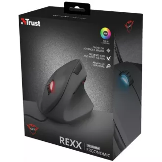 TRUST GXT 144 Rexx Vertikale Gaming-Maus TRUST GXT 144 Rexx Vertikale Gaming-Maus