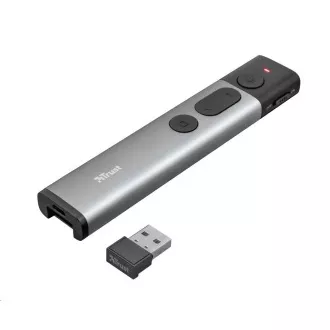 TRUST Presenter Kazun Wireless Presenter aus Aluminium TRUST Presenter Kazun Wireless Presenter aus Aluminium