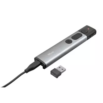 TRUST Presenter Kazun Wireless Presenter aus Aluminium TRUST Presenter Kazun Wireless Presenter aus Aluminium