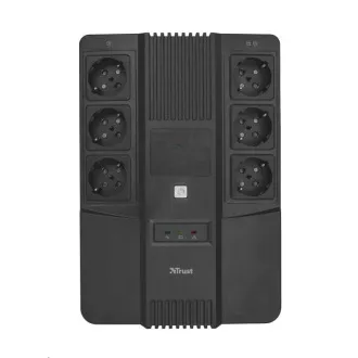 TRUST Maxxon 800VA UPS mit 6 Standard-Steckdosen TRUST Maxxon 800VA UPS mit 6 Standard-Steckdosen