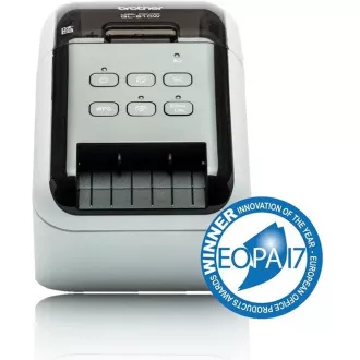 BROTHER Etikettendrucker QL-810W - 62mm, thermisch, USB WIFI Profi-Etikettendrucker /Beim Kauf DK-22251 drucken rot / BROTHER Etikettendrucker QL-810W - 62mm, thermisch, USB WIFI Profi-Etikettendrucker /Beim Kauf DK-22251 drucken rot /