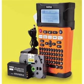 BROTHER Etikettendrucker PT-E300VP - 18mm, TZe Bänder, mobil, mit Koffer, Etikettendrucker für Industrie und Elektro - Markierer BROTHER Etikettendrucker PT-E300VP - 18mm, TZe Bänder, mobil, mit Koffer, Etikettendrucker für Industrie und Elektro - Markierer