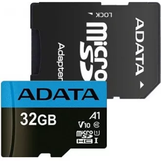 ADATA MicroSDHC-Karte 32 GB UHS-I Klasse 10, A1 + SD-Adapter, Premier ADATA MicroSDHC-Karte 32 GB UHS-I Klasse 10, A1 + SD-Adapter, Premier