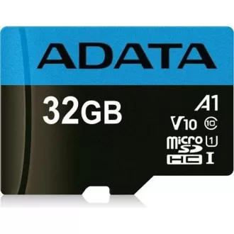 ADATA MicroSDHC-Karte 32 GB UHS-I Klasse 10, A1 + SD-Adapter, Premier ADATA MicroSDHC-Karte 32 GB UHS-I Klasse 10, A1 + SD-Adapter, Premier