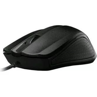 C-TECH Maus WM-01, schwarz, USB