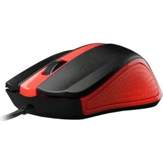 C-TECH Maus WM-01, rot, USB