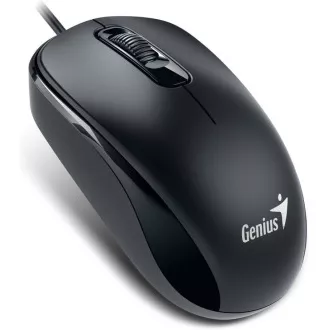 GENIUS Maus DX-110, kabelgebunden, 1000 dpi, PS / 2, schwarz