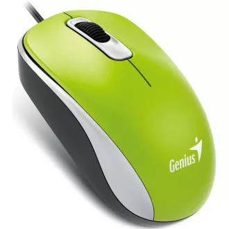 GENIUS Maus DX-110, kabelgebunden, 1000 dpi, USB, grün