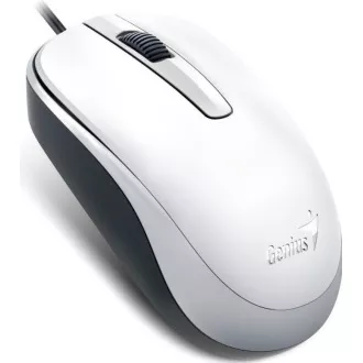 GENIUS Maus DX-120, kabelgebunden, 1200 dpi, USB, weiß