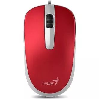 GENIUS Maus DX-120, kabelgebunden, 1200 dpi, USB, rot