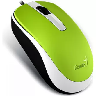 GENIUS Maus DX-120, kabelgebunden, 1200 dpi, USB, grün