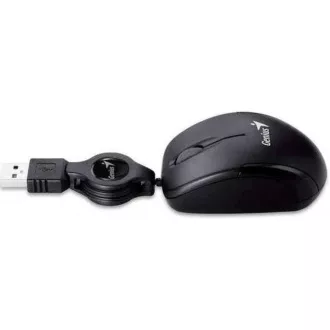 GENIUS Maus MicroTraveler V2 / kabelgebunden / 1200 dpi / USB / schwarz GENIUS Maus MicroTraveler V2 / kabelgebunden / 1200 dpi / USB / schwarz