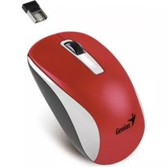 GENIUS Maus NX-7010 WeißRot Metallic / 1200 dpi / Blue-Eye Sensor / kabellos / rot GENIUS Maus NX-7010 WeißRot Metallic / 1200 dpi / Blue-Eye Sensor / kabellos / rot