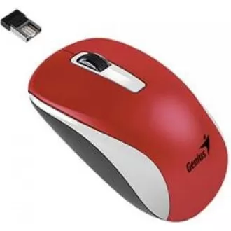 GENIUS Maus NX-7010 WeißRot Metallic / 1200 dpi / Blue-Eye Sensor / kabellos / rot GENIUS Maus NX-7010 WeißRot Metallic / 1200 dpi / Blue-Eye Sensor / kabellos / rot