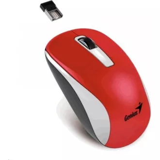 GENIUS Maus NX-7010 WeißRot Metallic / 1200 dpi / Blue-Eye Sensor / kabellos / rot GENIUS Maus NX-7010 WeißRot Metallic / 1200 dpi / Blue-Eye Sensor / kabellos / rot