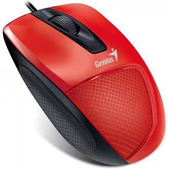 GENIUS Maus DX-150X, kabelgebunden, 1000 dpi, USB, rot GENIUS Maus DX-150X, kabelgebunden, 1000 dpi, USB, rot