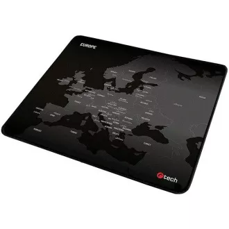 C-TECH Gaming-Mauspad MP-01E (Europa), 320x270x4mm, vernähte Kanten