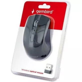 GEMBIRD Maus MUSW-4B-04, schwarz, kabellos, USB-Nano-Empfänger GEMBIRD Maus MUSW-4B-04, schwarz, kabellos, USB-Nano-Empfänger