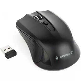 GEMBIRD Maus MUSW-4B-04, schwarz, kabellos, USB-Nano-Empfänger GEMBIRD Maus MUSW-4B-04, schwarz, kabellos, USB-Nano-Empfänger