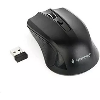 GEMBIRD Maus MUSW-4B-04, schwarz, kabellos, USB-Nano-Empfänger GEMBIRD Maus MUSW-4B-04, schwarz, kabellos, USB-Nano-Empfänger