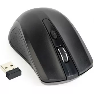 GEMBIRD Maus MUSW-4B-04, schwarz, kabellos, USB-Nano-Empfänger GEMBIRD Maus MUSW-4B-04, schwarz, kabellos, USB-Nano-Empfänger