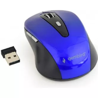 GEMBIRD Maus MUSW-6B-01, schwarz, kabellos, USB-Nano-Empfänger GEMBIRD Maus MUSW-6B-01, schwarz, kabellos, USB-Nano-Empfänger