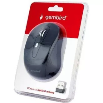 GEMBIRD Maus MUSW-6B-01, schwarz, kabellos, USB-Nano-Empfänger GEMBIRD Maus MUSW-6B-01, schwarz, kabellos, USB-Nano-Empfänger