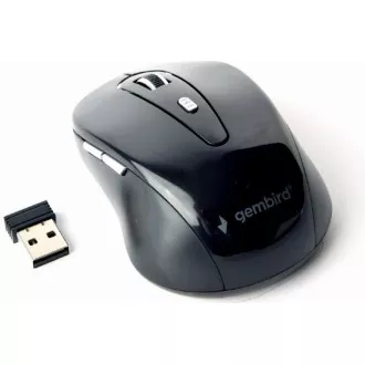 GEMBIRD Maus MUSW-6B-01, schwarz, kabellos, USB-Nano-Empfänger GEMBIRD Maus MUSW-6B-01, schwarz, kabellos, USB-Nano-Empfänger