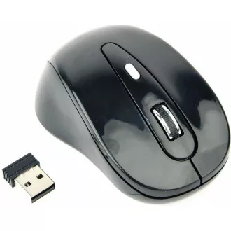 GEMBIRD Maus MUSW-6B-01, schwarz, kabellos, USB-Nano-Empfänger GEMBIRD Maus MUSW-6B-01, schwarz, kabellos, USB-Nano-Empfänger