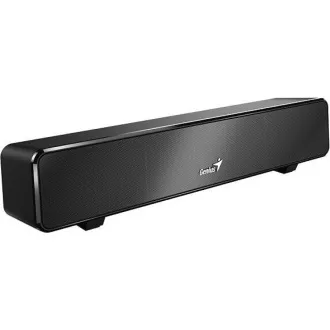 GENIUS Lautsprecher USB SoundBar 100 / kabelgebunden / 6W / USB / 3,5" Klinke / schwarz