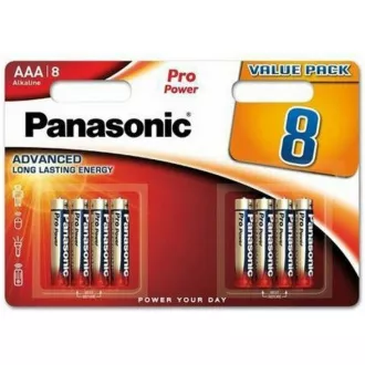 PANASONIC Alkalibatterien - Pro Power AAA 4 4F 1, 5V Packung - 8 Stück PANASONIC Alkalibatterien - Pro Power AAA 4 4F 1, 5V Packung - 8 Stück
