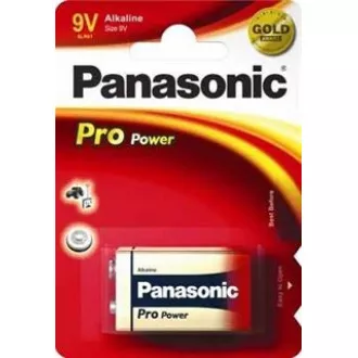 PANASONIC Alkaline Batterien Pro Power 6LF22PPG / 1BP 9V (Blister 1 Stück)